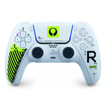 Valdiklis Sony DualSense, PlayStation 5 – Bluetooth/USB, Baltas/Žalias, Analoginis/Digitalinis, USB‑C