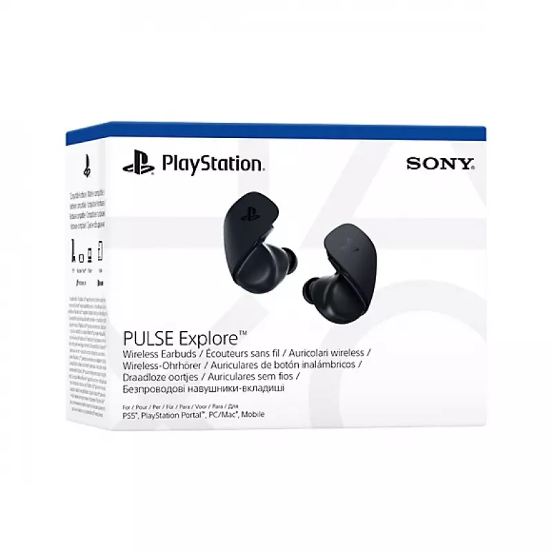 Sony Pulse Explore Ausinės Belaidės Ausinės Žaidimams Bluetooth Juodos