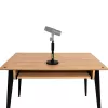 Stalinis mikrofoninis stovas Shure SH-DESKTOP1, apvalus metalinis pagrindas, 3/8 colio sriegis, aukštis 26,7–40,6 cm, juodas