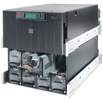 APC Smart-UPS RT 20kVA, 230/400V, LCD, stelažinis, 12U, 2x IEC Jumper ir 8x IEC 60320 C19 lizdai