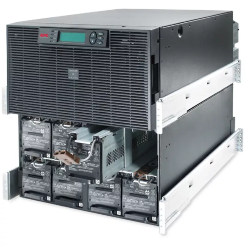 APC Smart-UPS RT 20kVA, 230/400V, LCD, stelažinis, 12U, 2x IEC Jumper ir 8x IEC 60320 C19 lizdai