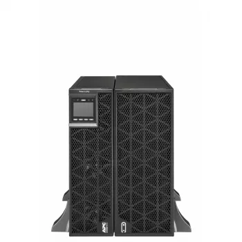 APC Smart-UPS On-Line SRTG15KXLI, 15kVA/15kW, stelažas/bokštas, 230V/380V...415V, kietasis 5 laidų (3P+N+E)+3 laidų (1P+N+E), tinklo kortelė, be bėgių komplekto