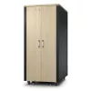 APC NetShelter Soundproof 32U serverio spinta, 230V, Maple