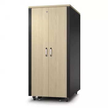 APC NetShelter Soundproof 32U serverio spinta, 230V, Maple