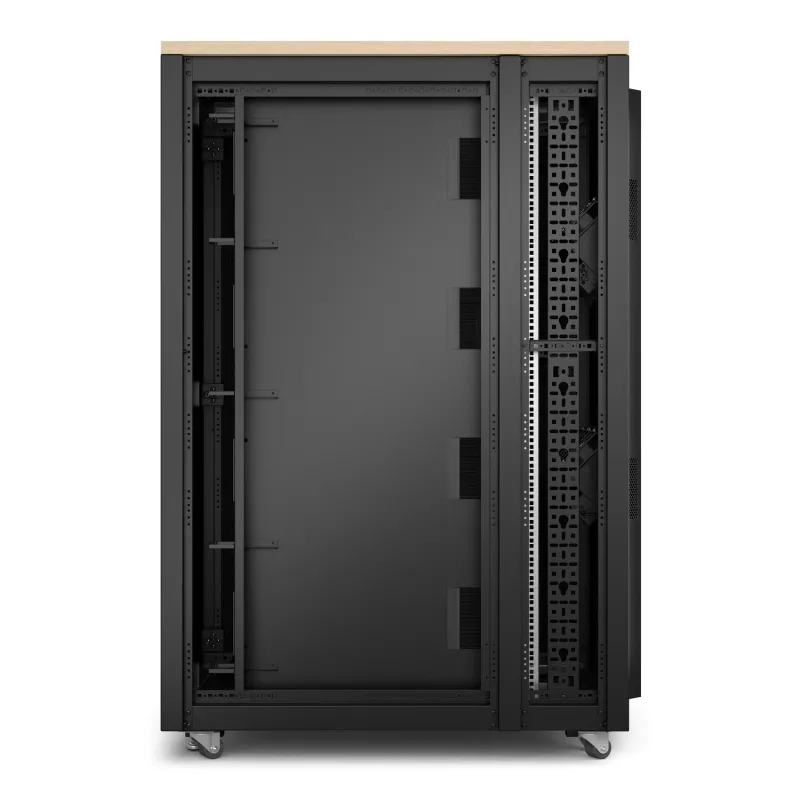 APC NetShelter Soundproof 32U serverio spinta, 230V, Maple