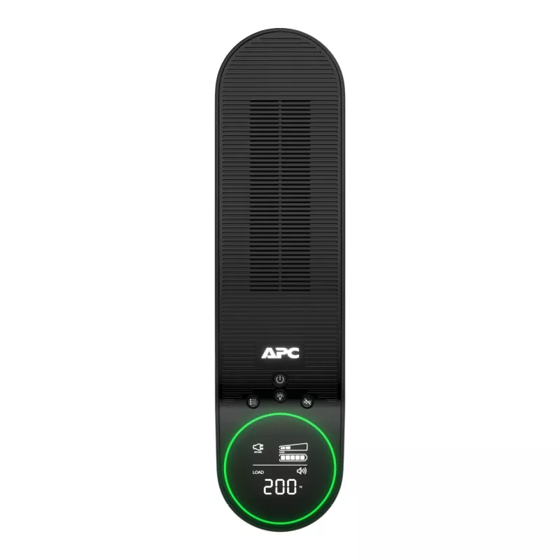 APC Back-UPS Pro Gaming BGM2200B-UK, 2200VA/1320W, bokštinis, 230V, 2x UK ir 2x IEC C13 lizdai, RGB šviesos, gryna sinusinė banga, Midnight (juoda)
