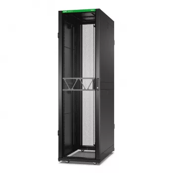 APC NetShelter SX Server Rack Gen 2, 45U, 2124H x 600W x 1070D mm, su šoninėmis sienelėmis, juodas