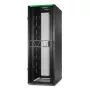 APC NetShelter SX Server Rack Gen 2, 45U, 2124H x 750W x 1070D mm, su šoninėmis sienelėmis, juoda