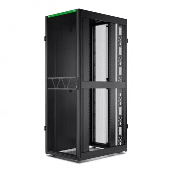 APC NetShelter SX Server Rack Gen 2, 45U, 2124H x 750W x 1070D mm, su šoninėmis sienelėmis, juoda