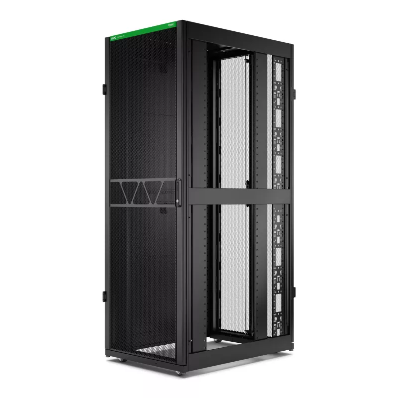 APC NetShelter SX Server Rack Gen 2, 45U, 2124H x 750W x 1070D mm, su šoninėmis sienelėmis, juoda