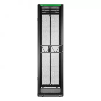 APC NetShelter SX Server Rack Gen 2, 45U, 2124H x 600W x 1200D mm, su šoninėmis sienelėmis, juodas