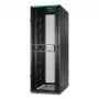 APC NetShelter SX Server Rack Gen 2, 45U, 2124H x 750W x 1200D mm, su šoninėmis plokštėmis, juoda