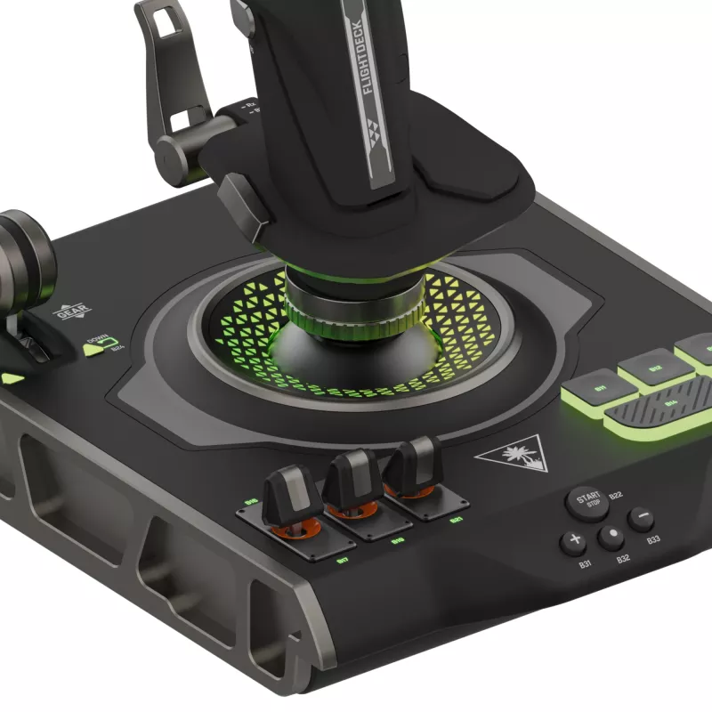 Turtle Beach VelocityOne Flightdeck juodas USB analoginis skaitmeninis PC