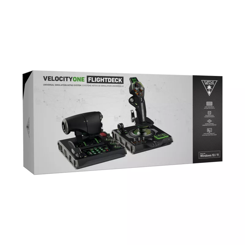 Turtle Beach VelocityOne Flightdeck juodas USB analoginis skaitmeninis PC