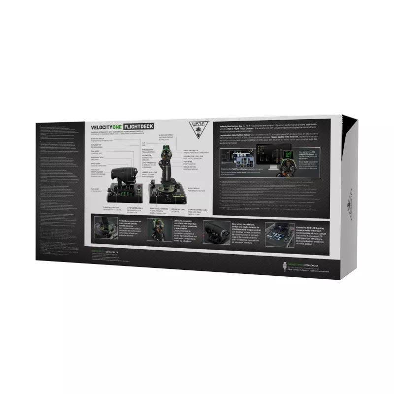 Turtle Beach VelocityOne Flightdeck juodas USB analoginis skaitmeninis PC