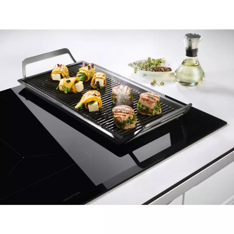 Indukcinė kaitlentė Electrolux EIV835, juoda, įmontuojama, 80 cm, 5 zonų