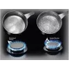 Dujinė kaitlentė Electrolux EGS6436RK įmontuojama 4 zonų juoda, wok 4000 W, ketaus grotelės, sukamosios rankenėlės