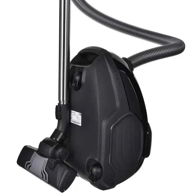Cilindrinis dulkių siurblys Electrolux EPF63EB-S, su maišeliu, 700 W, 3,5 l, teleskopinis vamzdis, 9 m veikimo spindulys, Hygiene filtras, juodas