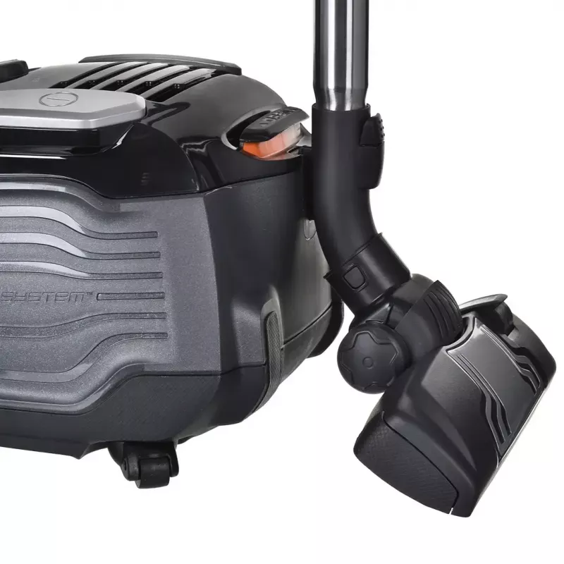 Cilindrinis dulkių siurblys Electrolux EPF63EB-S, su maišeliu, 700 W, 3,5 l, teleskopinis vamzdis, 9 m veikimo spindulys, Hygiene filtras, juodas