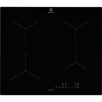 Indukcinė kaitlentė Electrolux LIL61424C Black, įmontuojama, 60 cm, 4 zonos