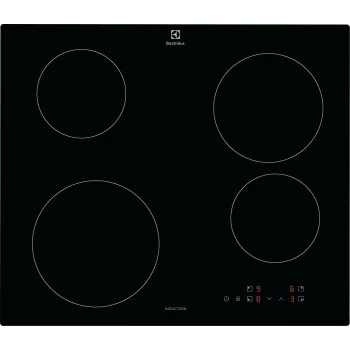 Electrolux Serie 300 LIB60424CK Juoda Įmontuojama 60 cm Zoninė Indukcinė Kaitlentė 4 Zonos
