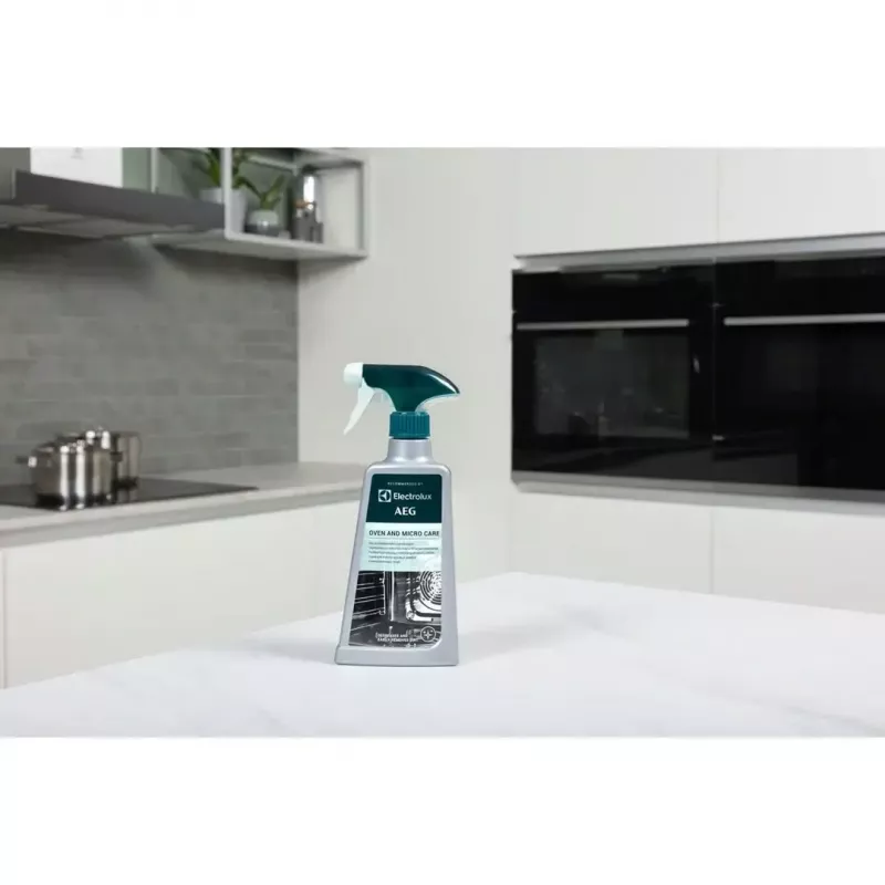 Riebalų valiklis orkaitei ir kaitlentei Electrolux M3OCS301 – 500 ml purškiamas buteliukas, pilkas