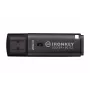 USB atmintukas KINGSTON IronKey Locker Plus 50 G2 256 GB, USB Type-A, USB 3.2 Gen 1, AES-256, FIPS 197