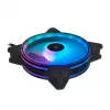 Chieftec Chieftronic Nova Set Ventiliatorių 12 cm Juodas 3 vnt.