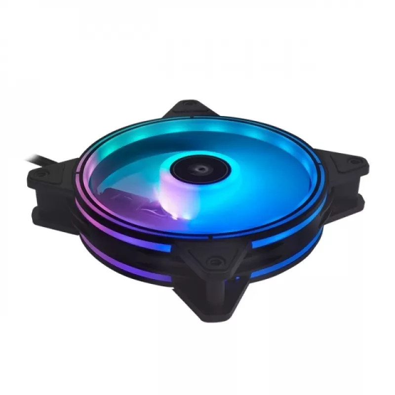 Chieftec Chieftronic Nova Set Ventiliatorių 12 cm Juodas 3 vnt.
