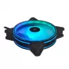 Chieftec Chieftronic Nova Set Ventiliatorių 12 cm Juodas 3 vnt.