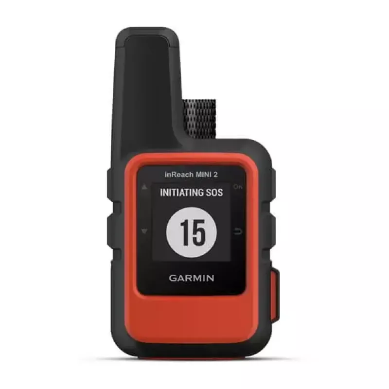 Garmin inReach Mini 2 Asmeninis palydovinis ryšio įrenginys Juodas Raudonas IPX7 336h Baterijos veikimo laikas