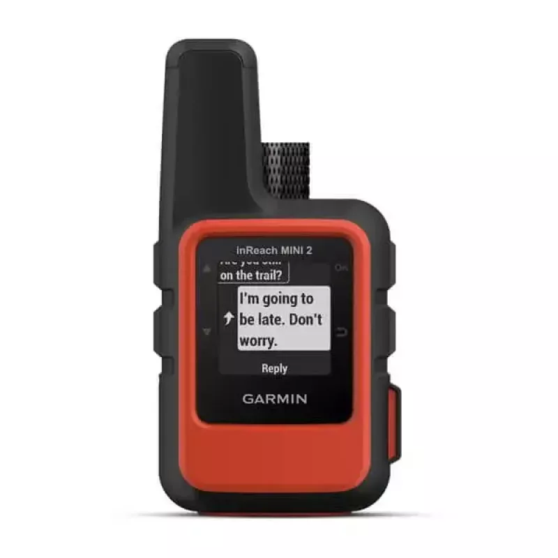 Garmin inReach Mini 2 Asmeninis palydovinis ryšio įrenginys Juodas Raudonas IPX7 336h Baterijos veikimo laikas