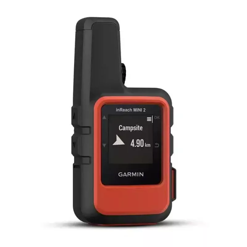 Garmin inReach Mini 2 Asmeninis palydovinis ryšio įrenginys Juodas Raudonas IPX7 336h Baterijos veikimo laikas