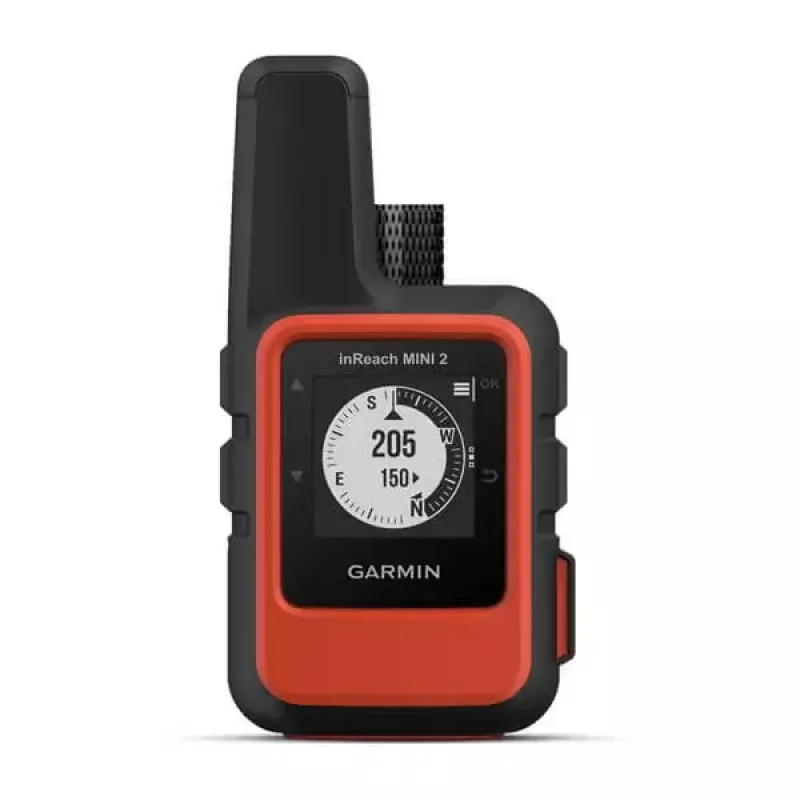 Garmin inReach Mini 2 Asmeninis palydovinis ryšio įrenginys Juodas Raudonas IPX7 336h Baterijos veikimo laikas
