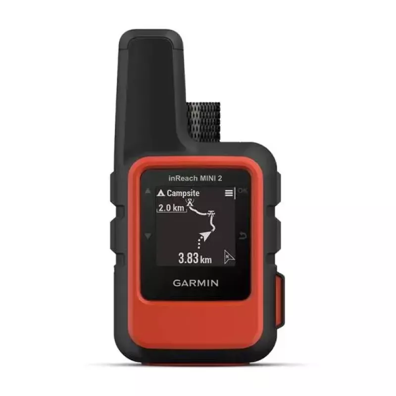 Garmin inReach Mini 2 Asmeninis palydovinis ryšio įrenginys Juodas Raudonas IPX7 336h Baterijos veikimo laikas