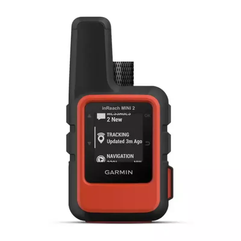 Garmin inReach Mini 2 Asmeninis palydovinis ryšio įrenginys Juodas Raudonas IPX7 336h Baterijos veikimo laikas