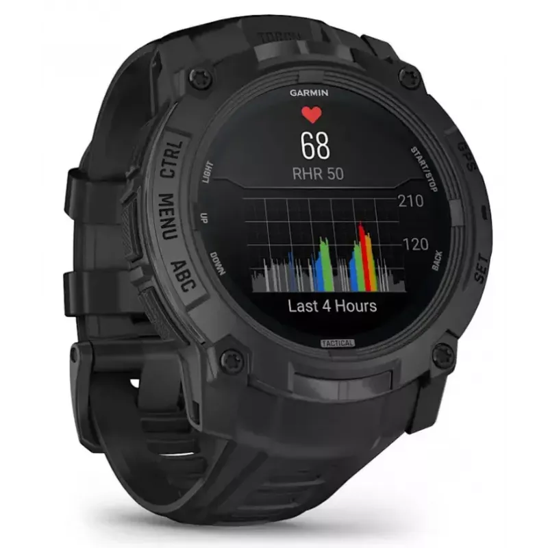 Išmanusis laikrodis Garmin Instinct 3 Tactical Edition Black