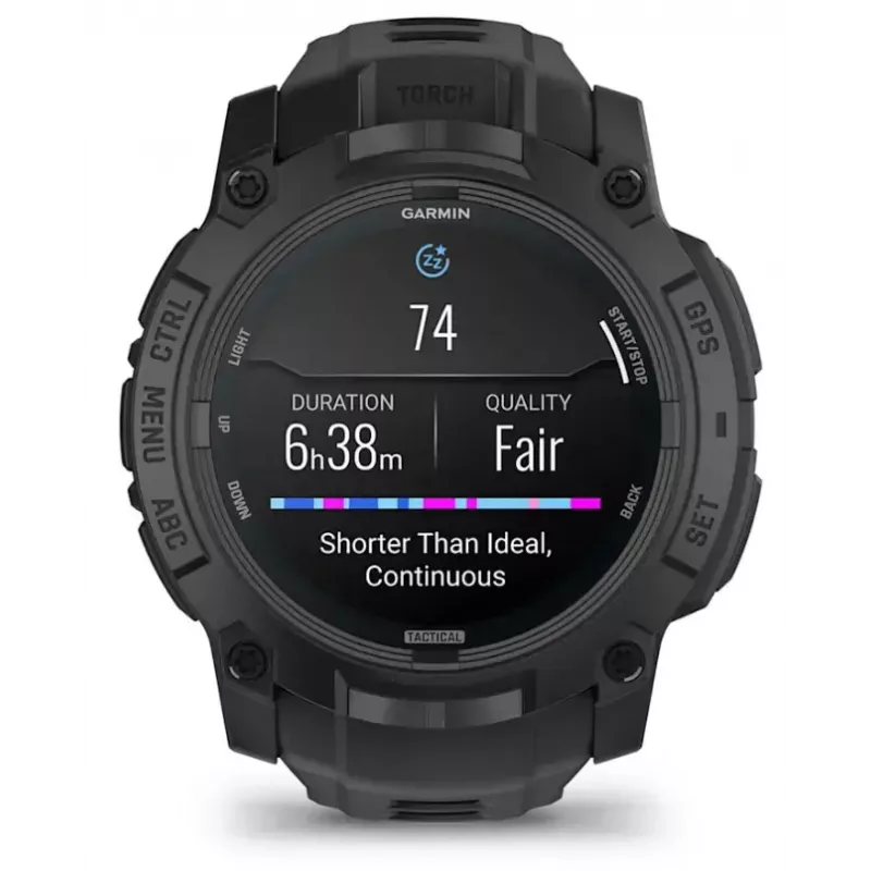 Išmanusis laikrodis Garmin Instinct 3 Tactical Edition Black