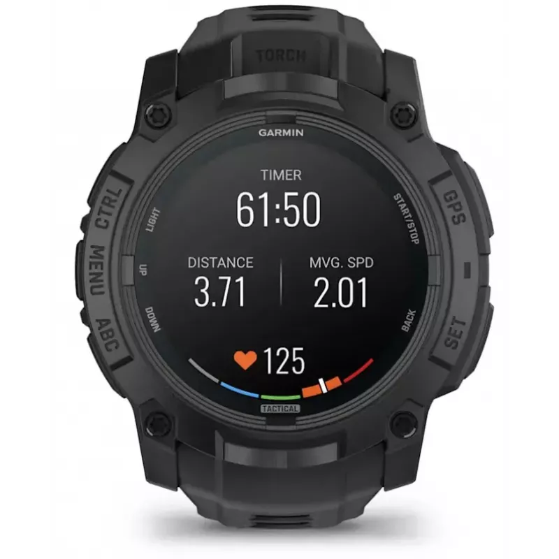 Išmanusis laikrodis Garmin Instinct 3 Tactical Edition Black