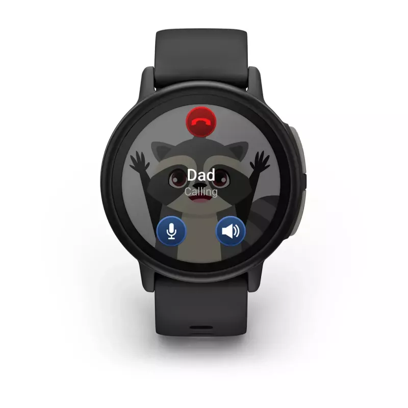 Garmin Bounce 2 išmanusis laikrodis vaikams, 1.2 inch AMOLED, GPS, Wi-Fi, LTE, Slate Grey (010-03399-00)