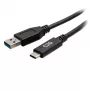 C2G USB-C (vyriškas) į USB-A (vyrišką) laidas 0,15 m USB 3.2 Gen 1 5 Gbps