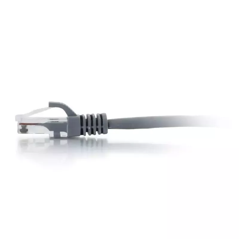 Tinklo jungiamasis laidas C2G 0,3m Cat6 Booted Unshielded UTP pilkas