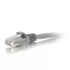 Tinklo jungiamasis laidas C2G 0,3m Cat6 Booted Unshielded UTP pilkas