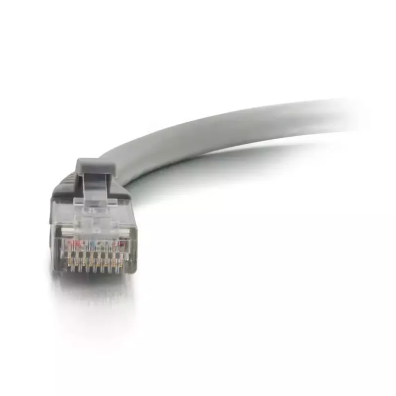 Tinklo jungiamasis laidas C2G 0,3m Cat6 Booted Unshielded UTP pilkas