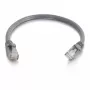 Tinklo jungiamasis laidas C2G 0,3m Cat6 Booted Unshielded UTP pilkas