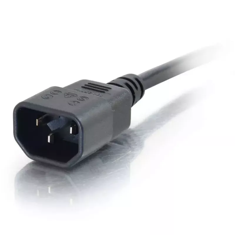 C2G 5m 18 AWG kompiuterio maitinimo ilgintuvas IEC320C13 į IEC320C14