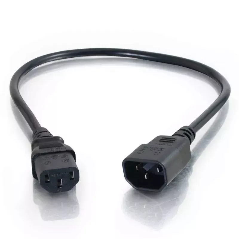 C2G 5m 18 AWG kompiuterio maitinimo ilgintuvas IEC320C13 į IEC320C14