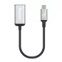 Manhattan USB-C į HDMI laidas, 4K@60Hz, 5 Gbps (USB 3.2 Gen1), 15 cm, juodas, vyriškas į moterišką