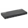 Manhattan 4K 4 prievadų HDMI multiviewer jungiklis, 4 įėjimai į vieną ekraną, 4k@30Hz, keli rodymo režimai, įskaitant paveikslėlyje paveikslėlį ir dvigubą/keturgubą ekraną, mygtukas arba nuotolinio valdymo pultas, 3,5 mm ir Toslink garsas, juodas, 3 metų 