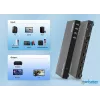 Manhattan 4K 4 prievadų HDMI multiviewer jungiklis, 4 įėjimai į vieną ekraną, 4k@30Hz, keli rodymo režimai, įskaitant paveikslėlyje paveikslėlį ir dvigubą/keturgubą ekraną, mygtukas arba nuotolinio valdymo pultas, 3,5 mm ir Toslink garsas, juodas, 3 metų 